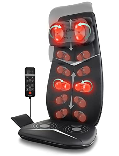 Zyllion Shiatsu Neck and Back Massager - 3D Kneading Deep Tissue...