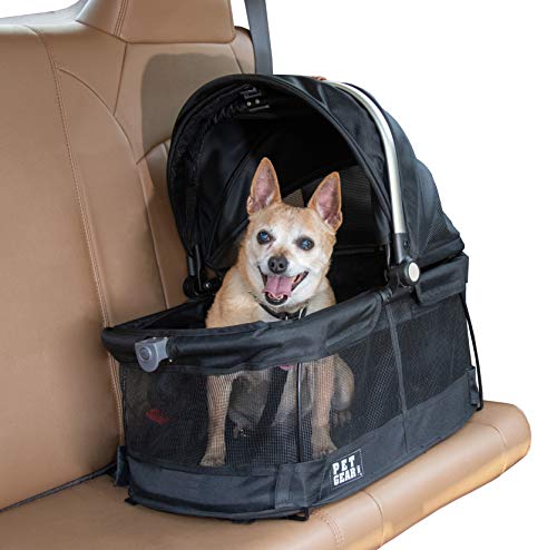 Pet Gear View 360 Pet Safety Carrier & Car Seat for Small Dogs &...