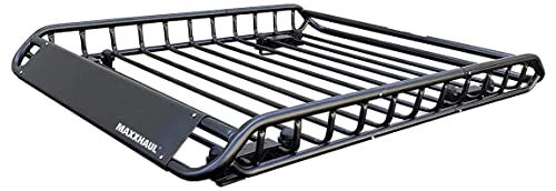 MaxxHaul 70115 46" x 36" x 4-1/2" Roof Rack Rooftop Cargo Carrier...