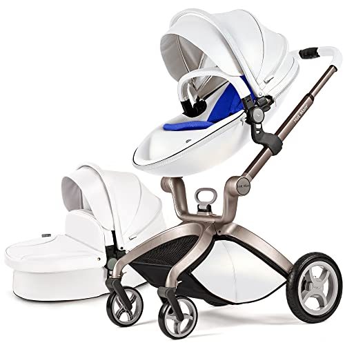 Hot Mom Baby Stroller: Baby Carriage with Adjustable Seat Height...