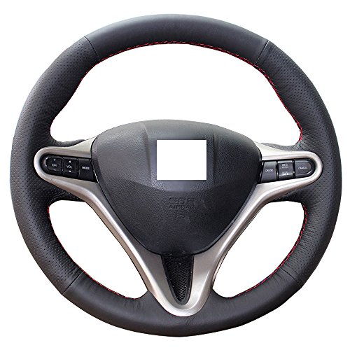Eiseng Steering Wheel Cover for 3 Spokes 8th Honda Civic 2007...