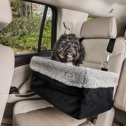 Devoted Doggy Deluxe Dog Car Seat Fits Pets up to 15lbs, Dog...