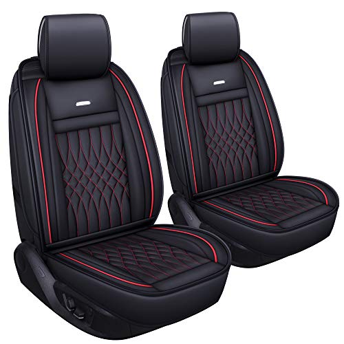 LUCKYMAN CLUB 2 pc Auto Car Seat Covers Fit Most Sedan SUV Truck...