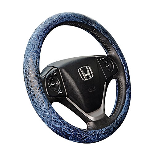 ZYHW Car Steering Wheel Cover Universal 15 Inch Middle Size Auto...