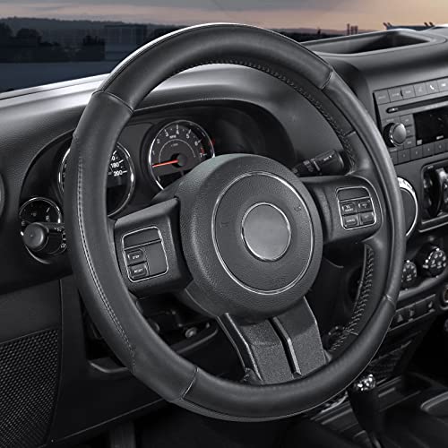 SEG Direct Car Steering Wheel Cover Large-Size for F150 F250 F350...