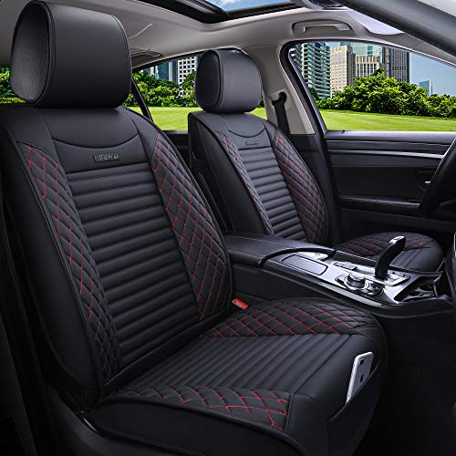 Aierxuan 5 Car Seat Covers Full Set Waterproof Leather Universal...