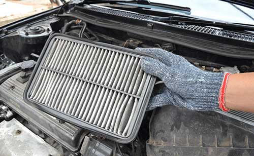 What is an air filter in a car